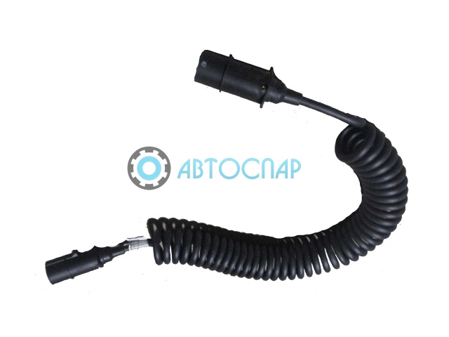 Шланг прицепа электрический с вилками (кабель) ISO 5,5м 1185 пс-325 пластик СНЦ-125 ЗАВОД